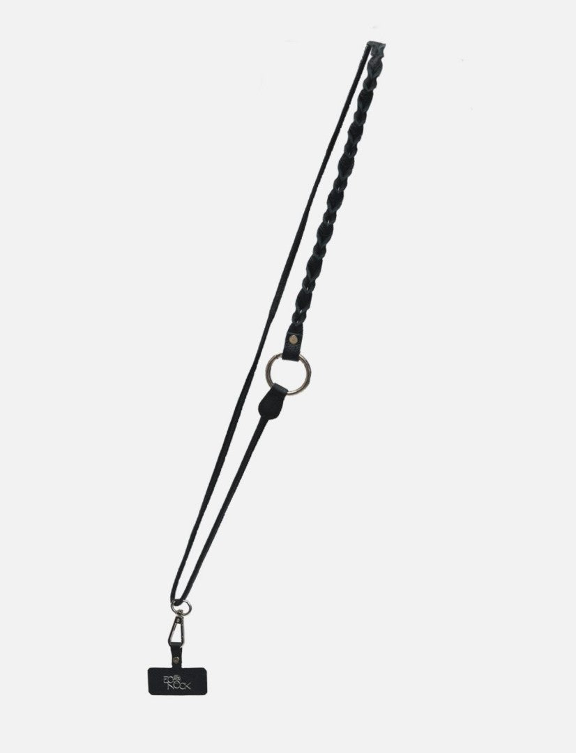 Kin Phone Lanyard in Black - Econock