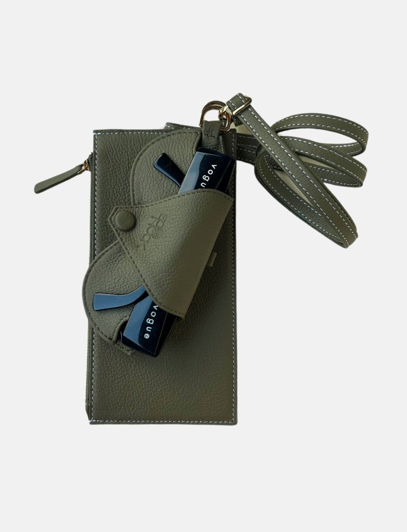 Jayden Crossbody in Olive - Econock