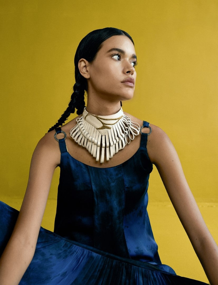 Gaia Necklace in Ivory - Econock