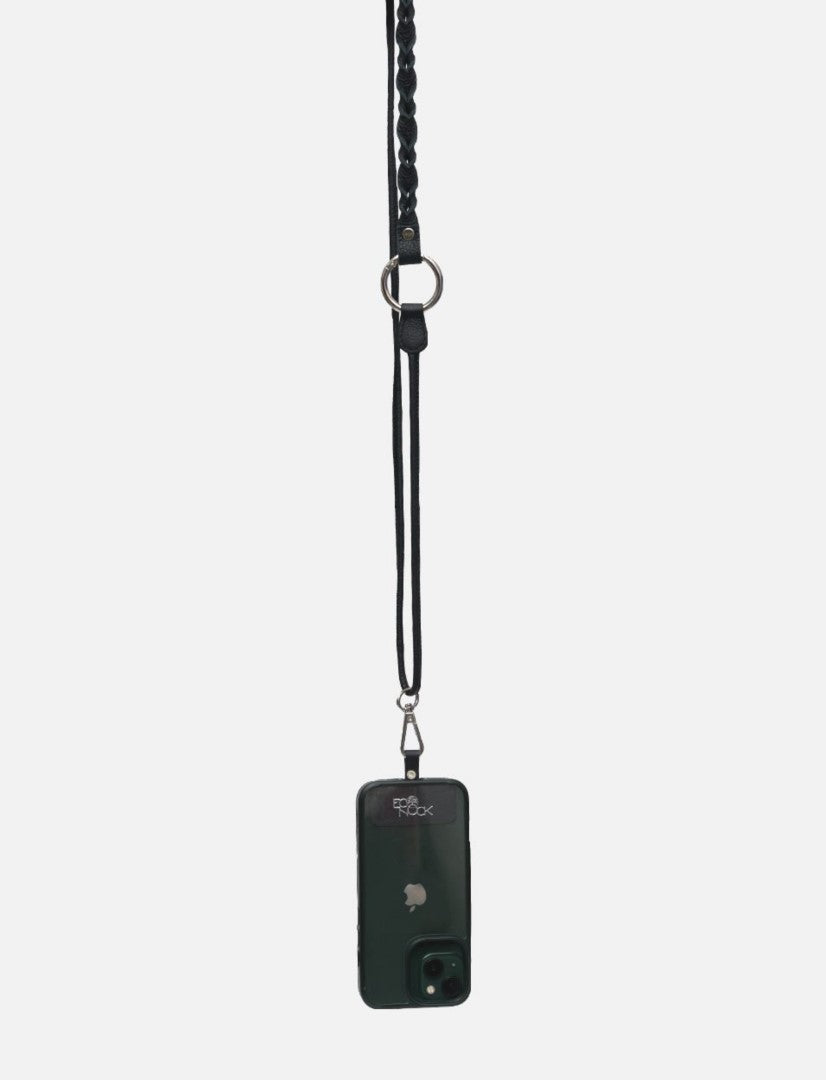 Kin Phone Lanyard in Black - Econock