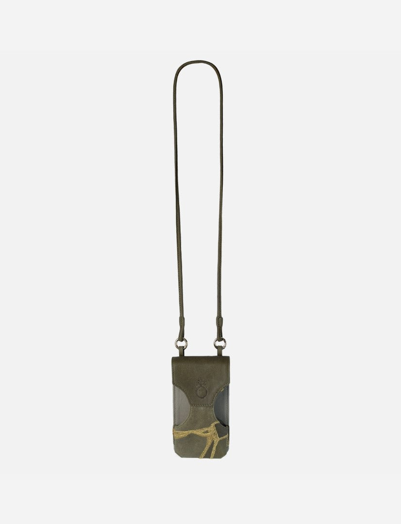 Rene Phone Sling in Olive - Econock
