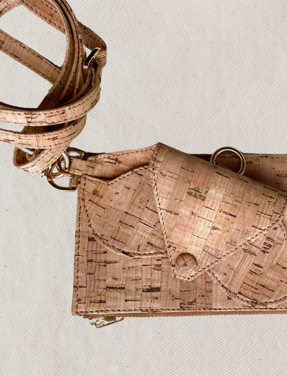 Jayden Crossbody in Cork - Econock