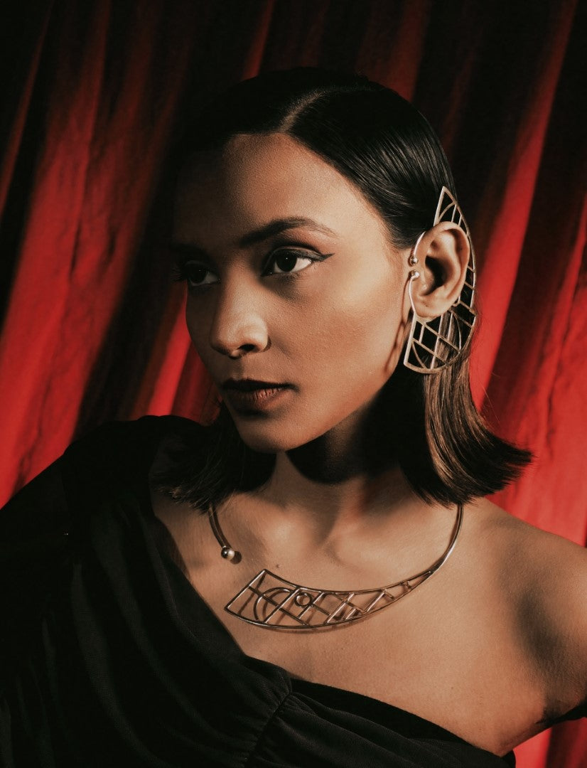 Edith Neckpiece in Gold - Econock
