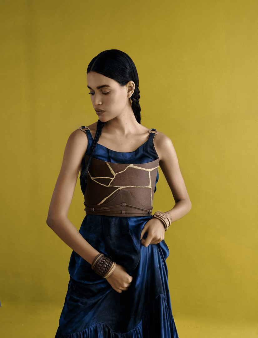 Eva Corset in Tan - Econock