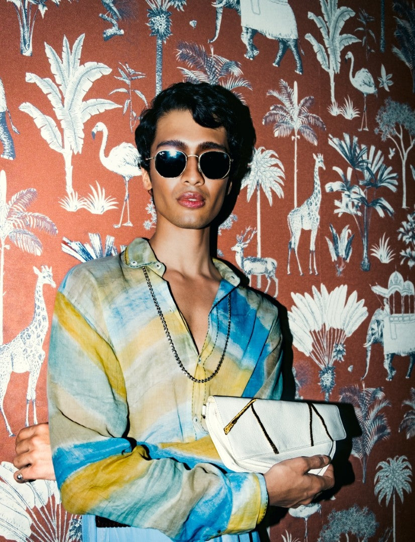 Shiatsu Crossbody in Ivory - Econock