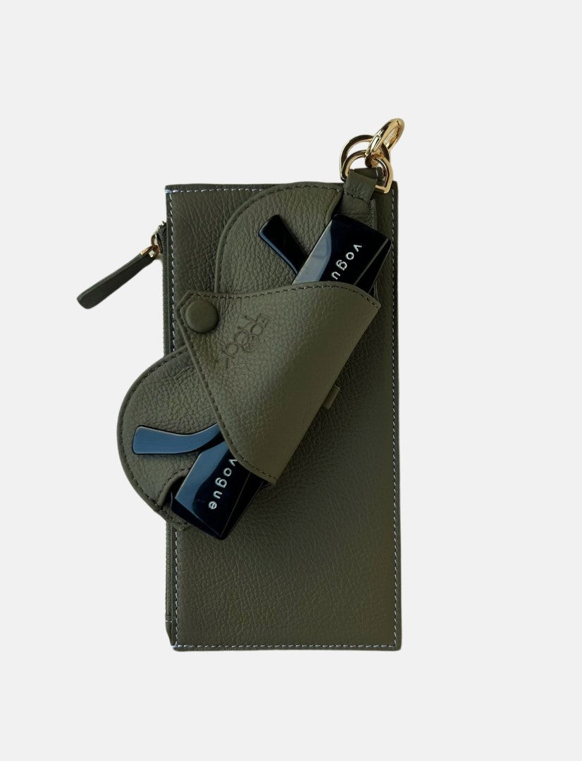 Jayden Crossbody in Olive - Econock