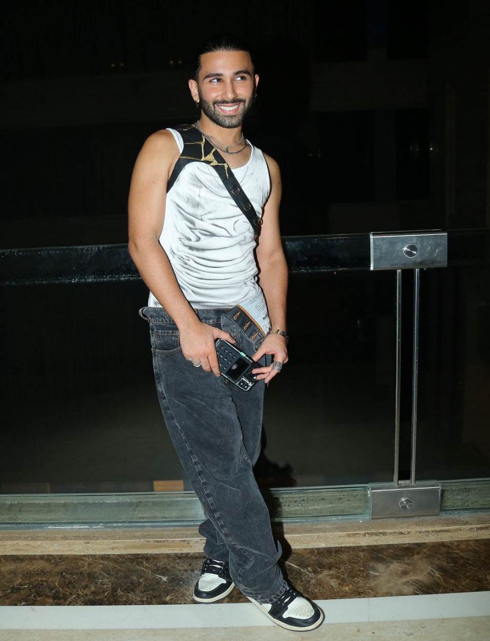 Orhan Awatramani in Black Genesis Harness