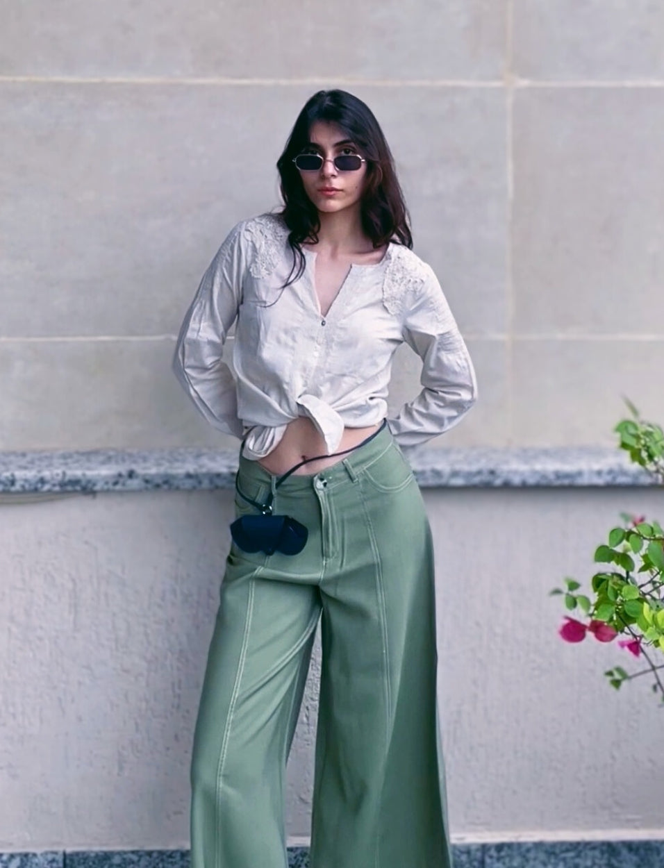 Noir Sunglass Case with lanyard - Econock