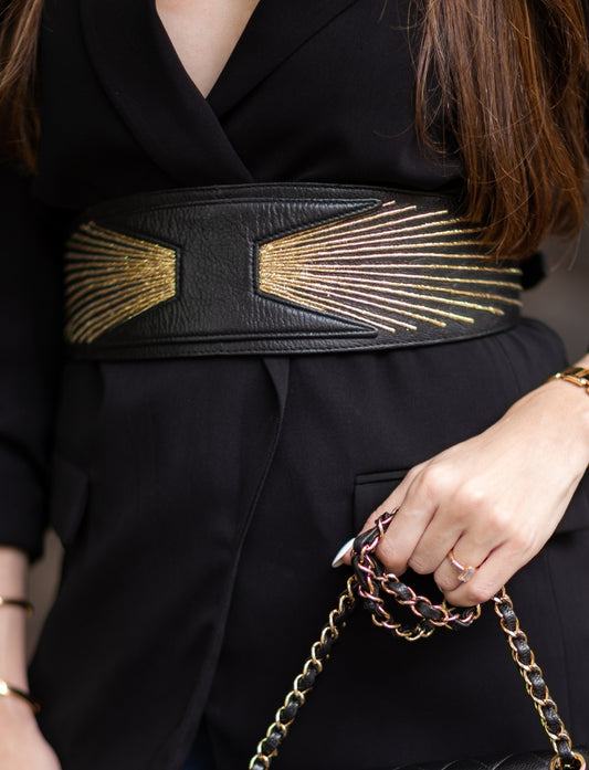 Urumi Waistbelt in Black
