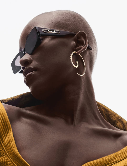 Tuscon Lord Earrings in Gold
