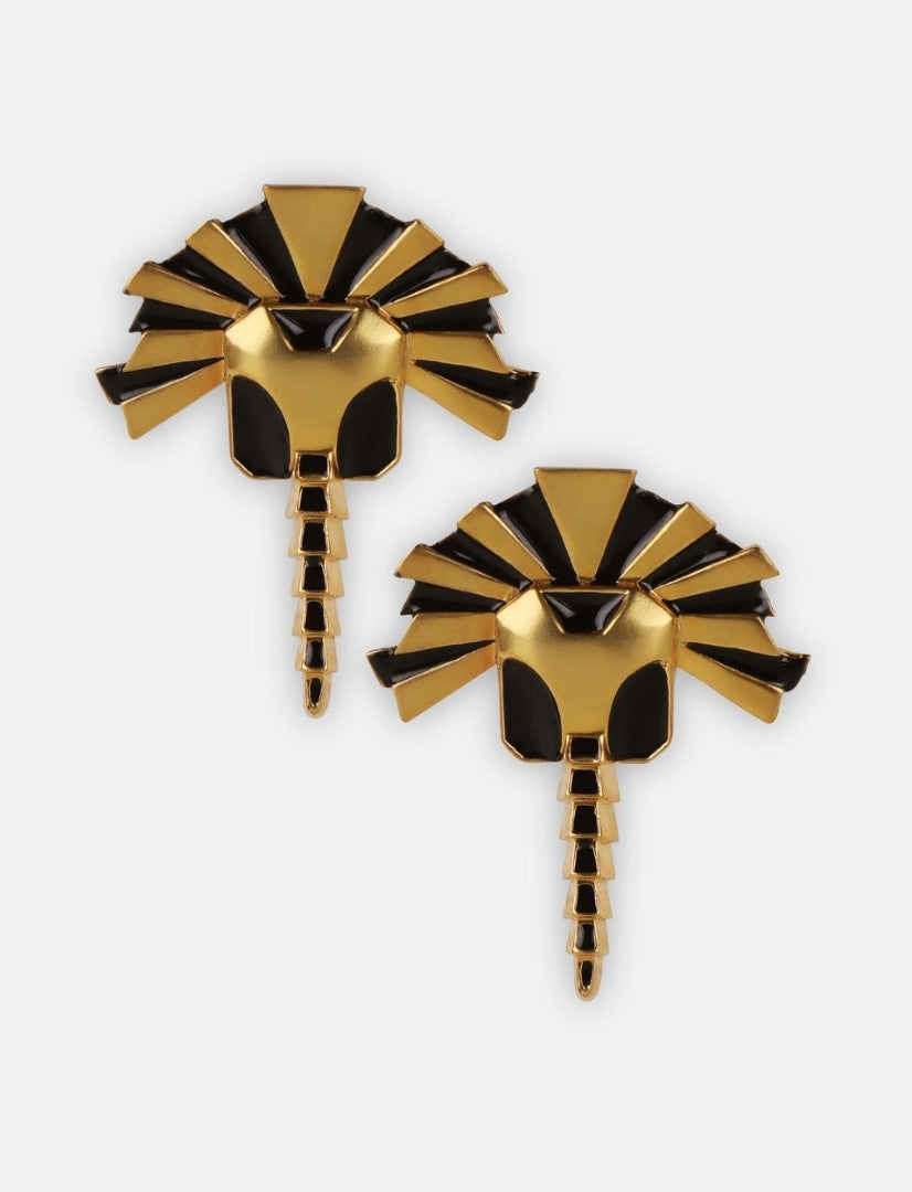 August Earrings in Gold