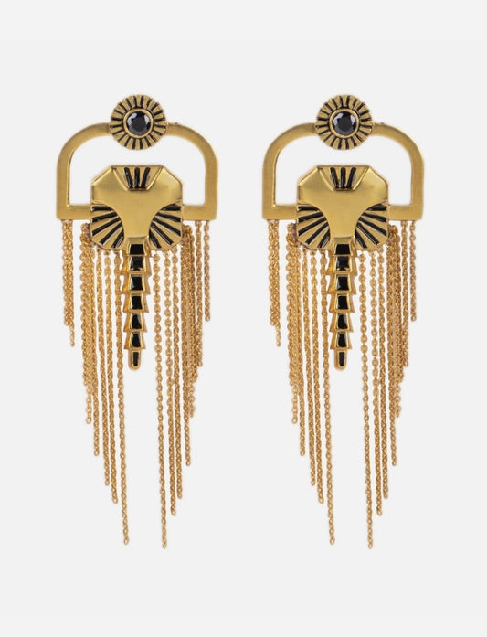Equinox Earrings in Gold