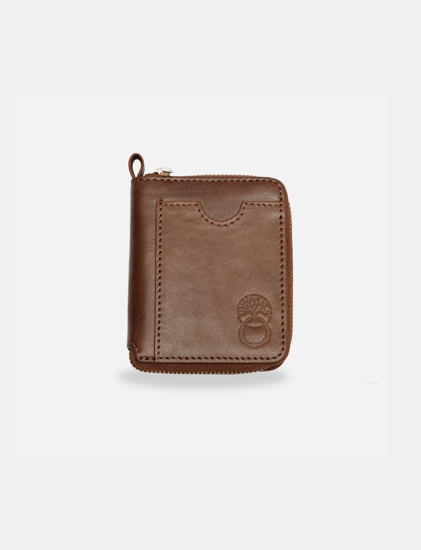 Gender Neutral Wallet in Tan