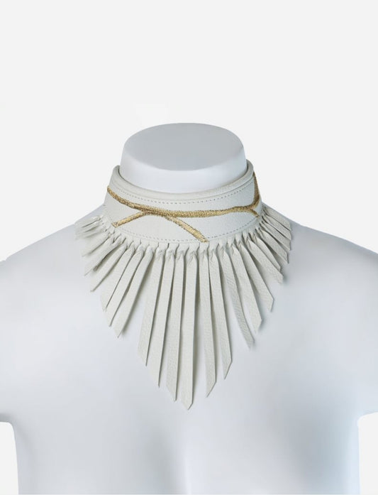 Maeve Necklace in Ivory
