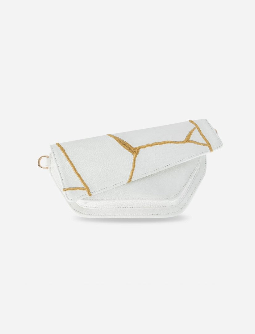 Shiatsu Crossbody in Ivory