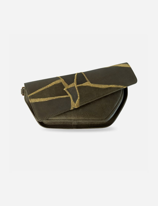 Shiatsu Crossbody  in Olive