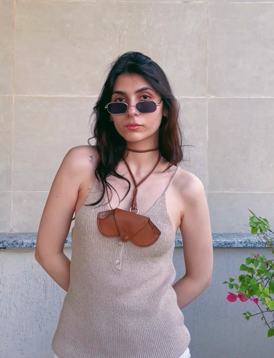 Noir Sunglass Case
