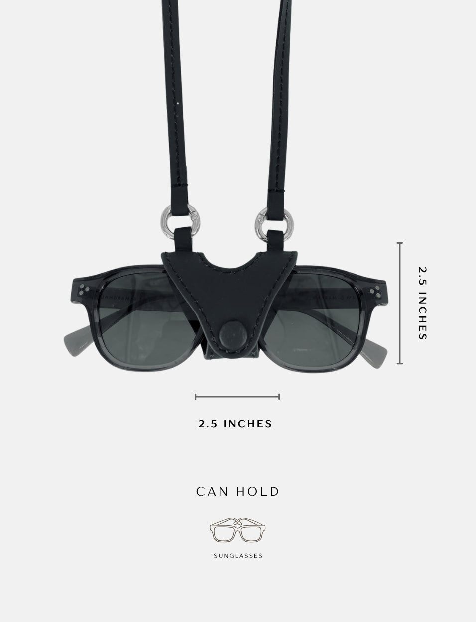 Shorai Austere Sunglass Case with Lanyard