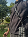 Kenza Phone Lanyard in Black