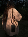 Kenza Phone Lanyard in Tan