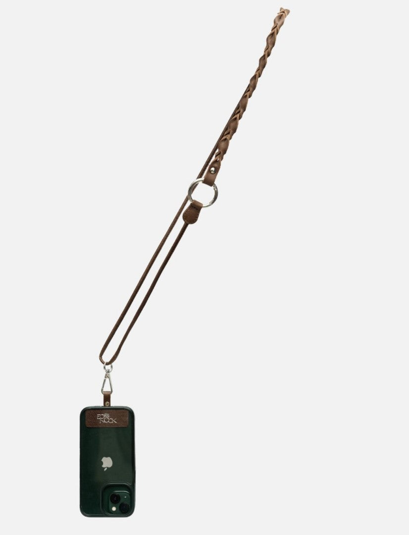 Kin Phone Lanyard in Tan