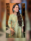 Dia Mirza in Cork Armure Bottle Case