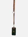 Kenza Phone Lanyard in Tan