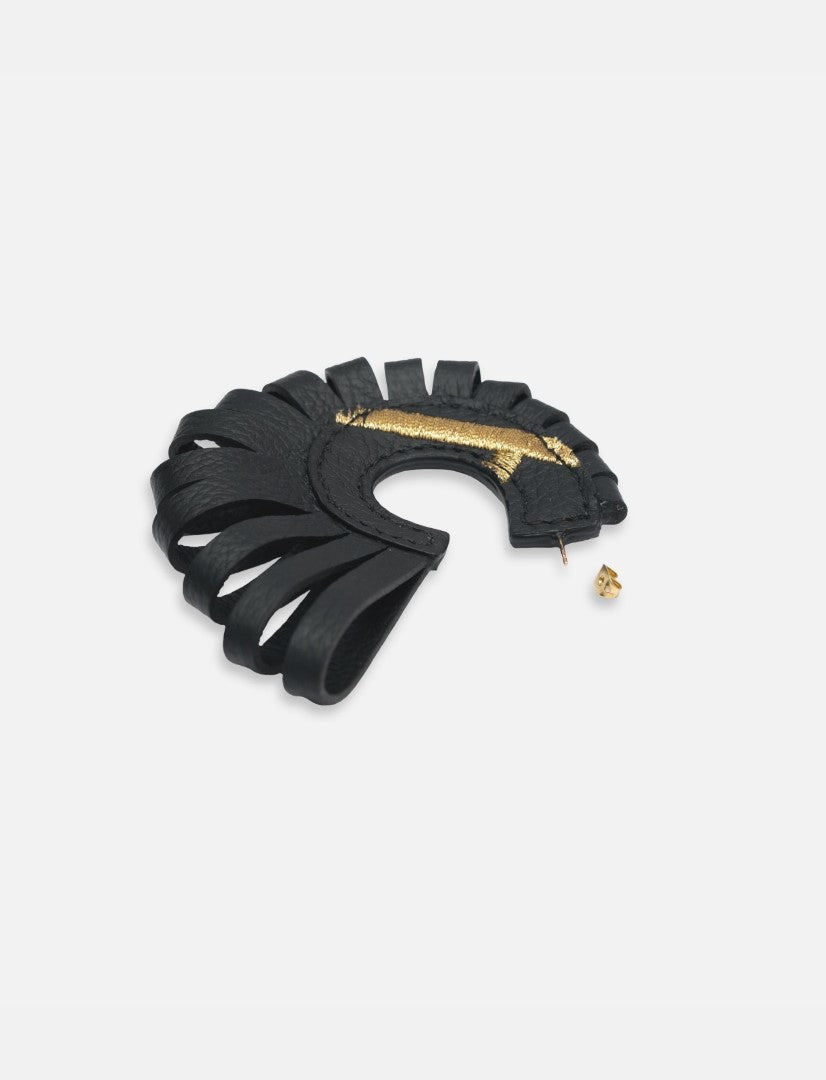 Marina Hoops in Black