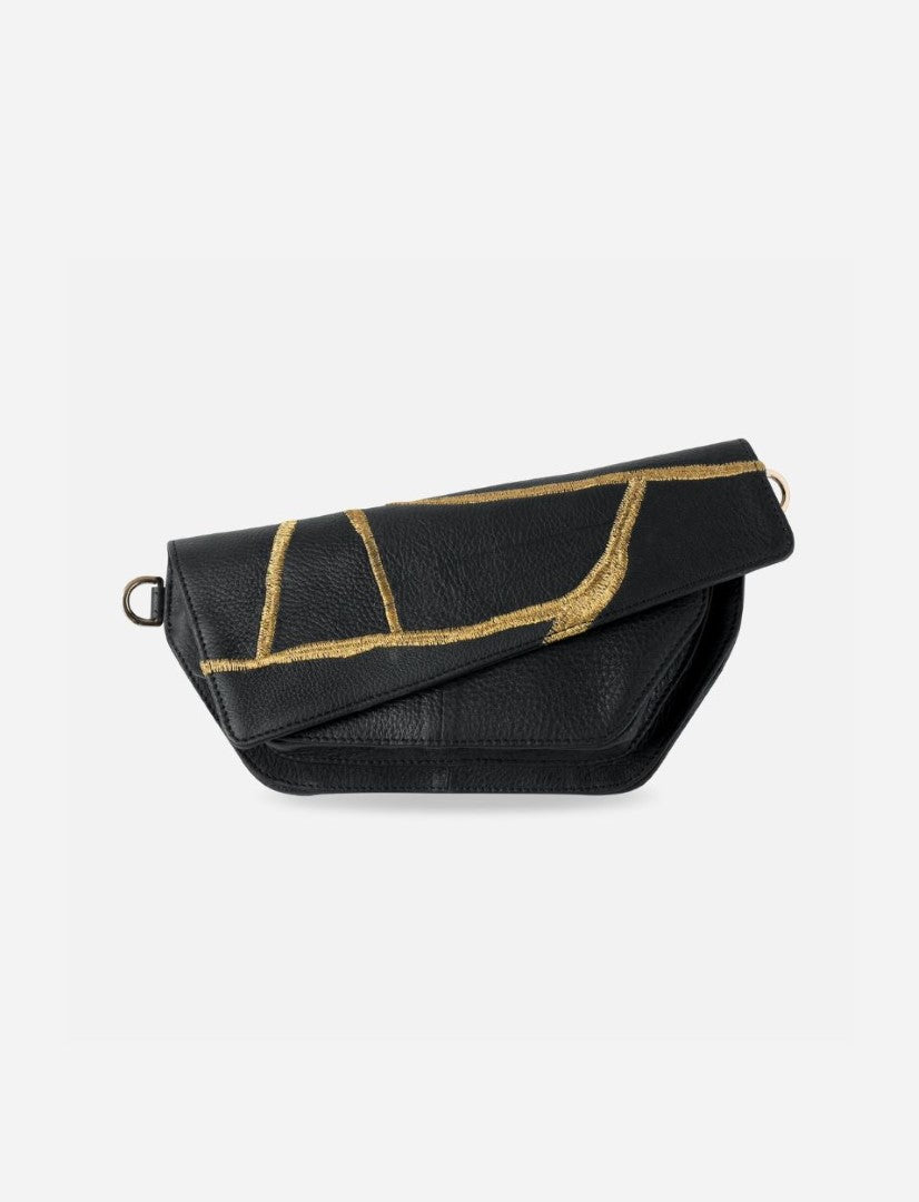 Shiatsu Crossbody in Black