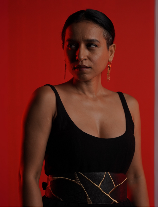 Tillotama Shome in Black Maeve Waistbelt