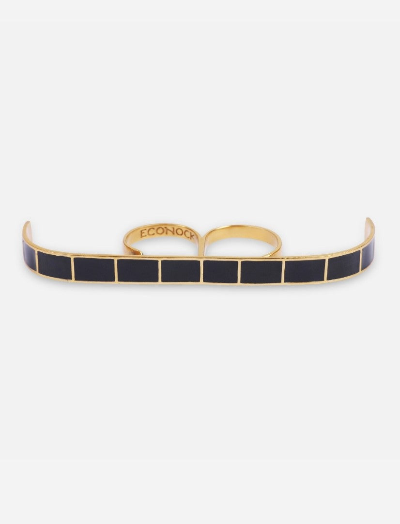 Gemini Sun Ring in Gold