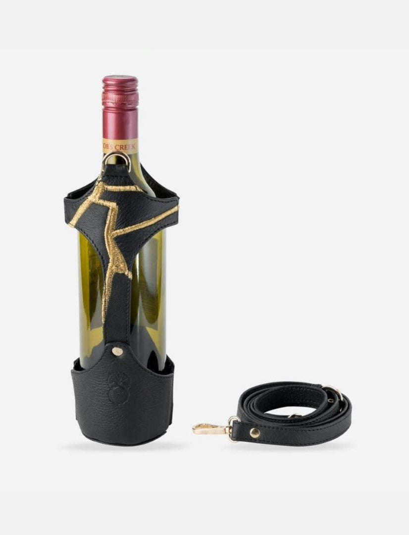 Ozai Bottle Case in Black