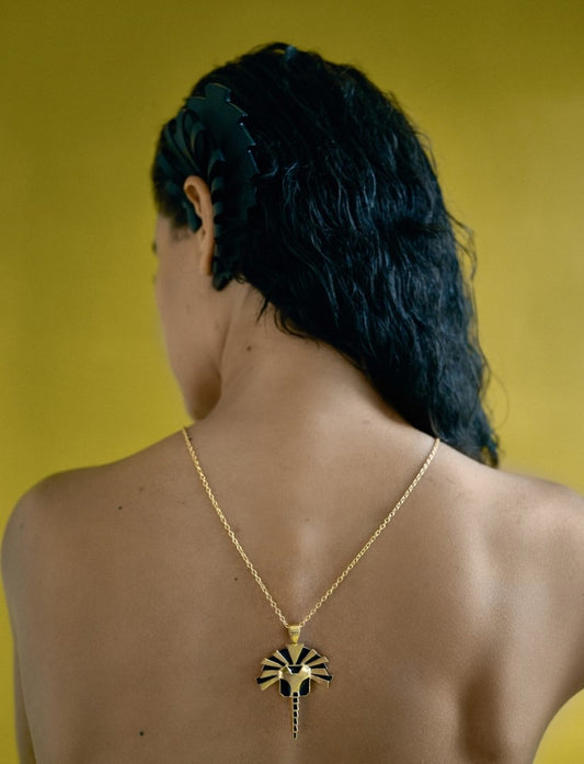 Tuscon Pendant in Gold