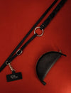 Leather phone lanyard with Money Pouch for Men & Women