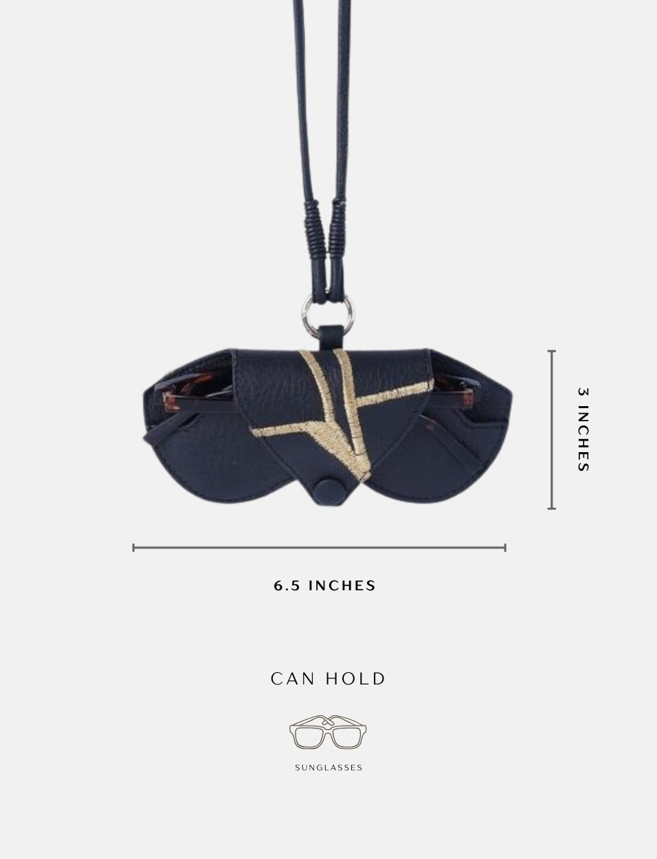 Noir-Kin Sunglass Case