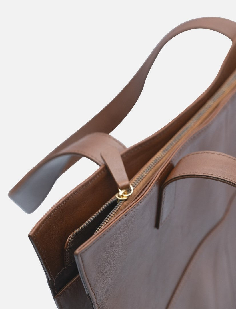 Zoran Tote in Tan