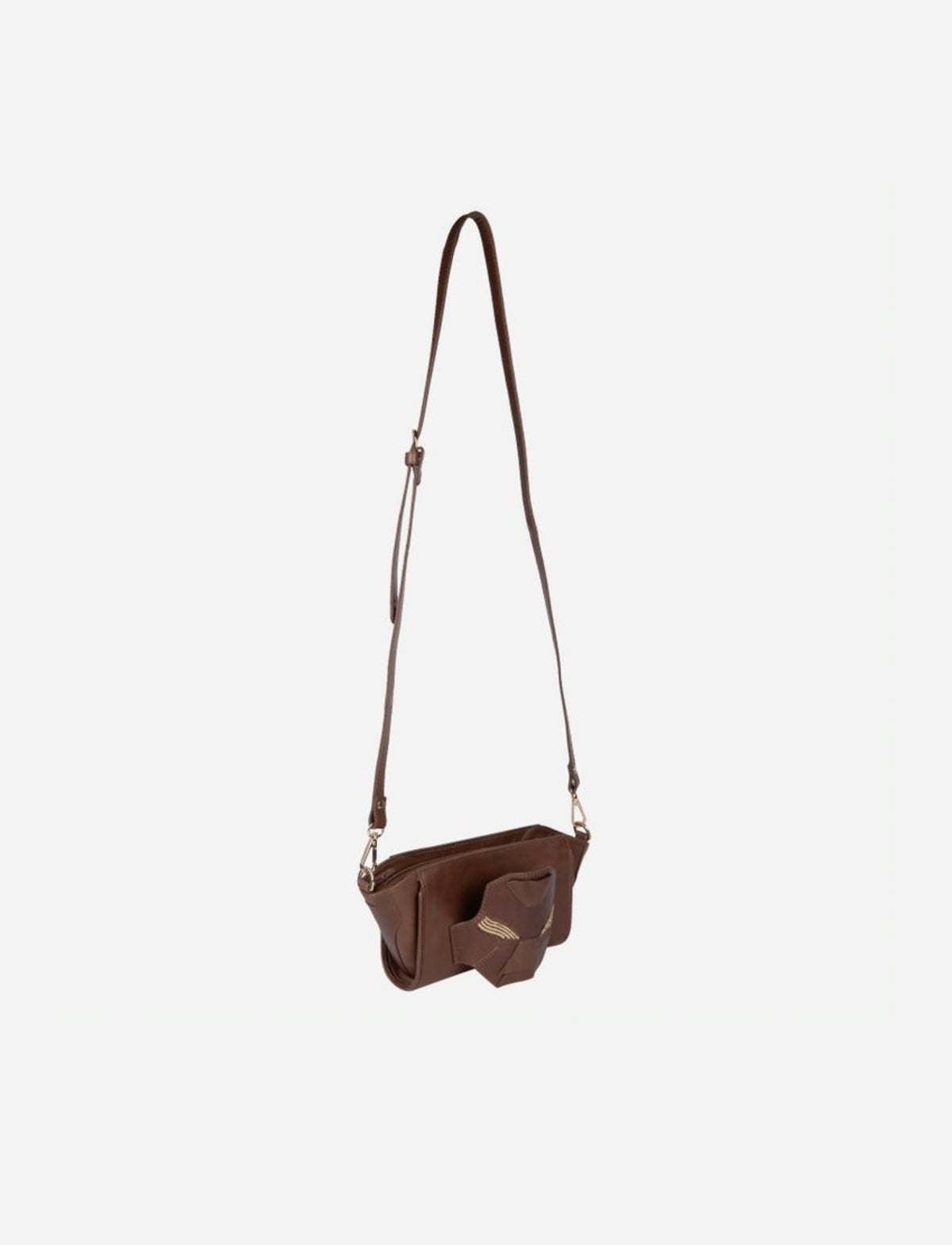 Rudra Wristlet in Tan