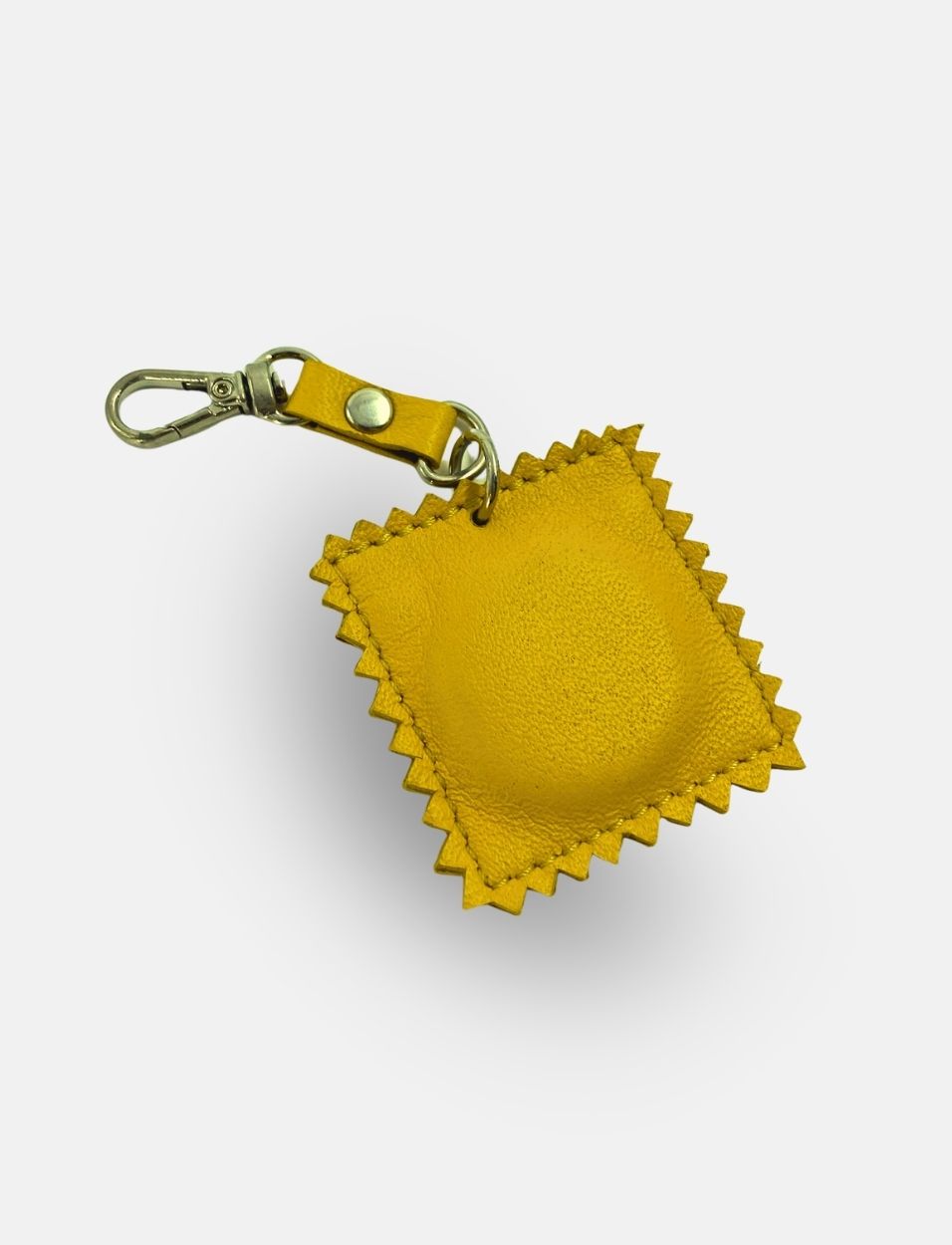 Econock Leather Ravioli AirTag Bag Charm