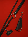 Leather phone lanyard with Key Chain for Men & Women