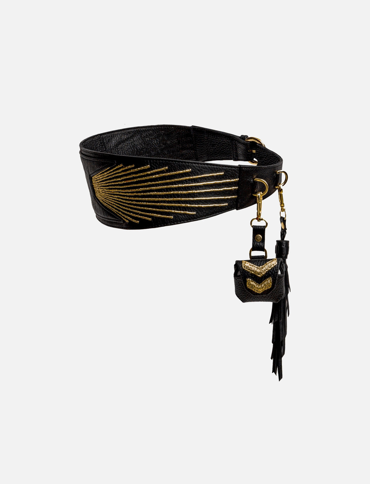 Urumi Waistbelt in Black